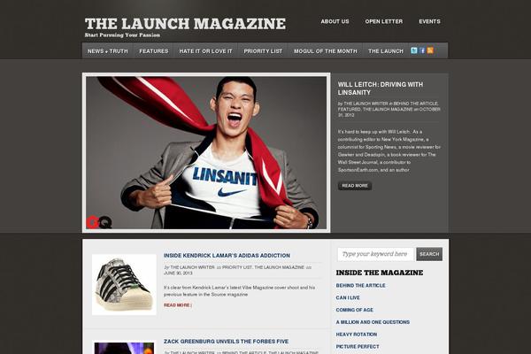 thelaunchmagazine.com site used Copyright