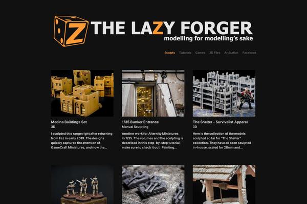 thelazyforger.com site used Workality-plus-master