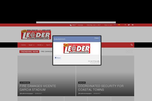 Site using Td-standard-pack plugin