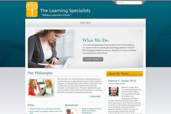 thelearningspecialists.com site used Signify-education