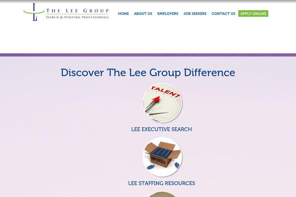 theleegroup.com site used Theleegroup2020