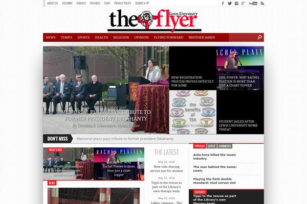 thelewisflyer.com site used Avid-magazine