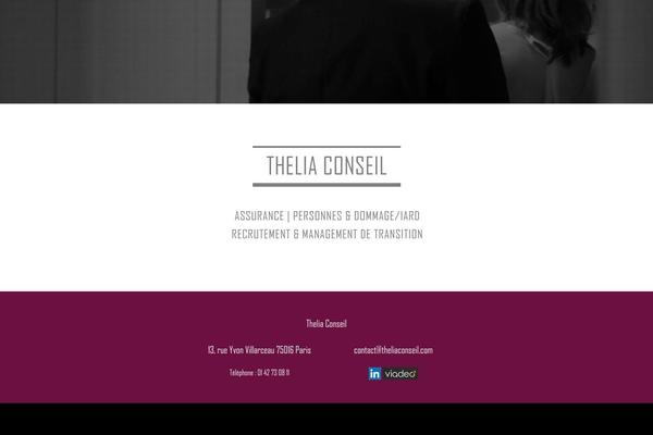 Swenson theme site design template sample