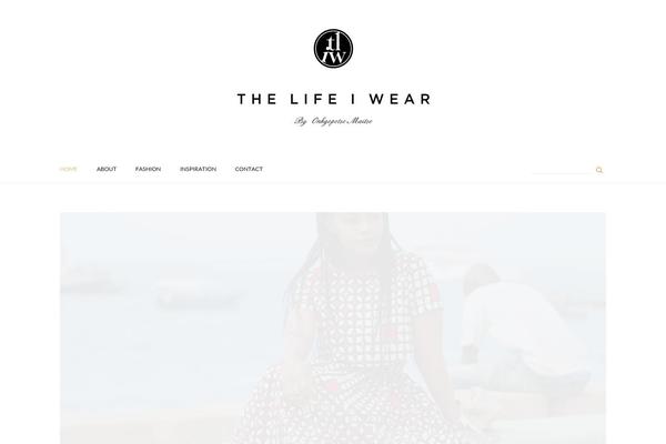 Lily theme site design template sample