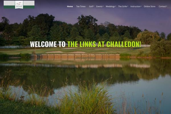 Golfnow-pro theme site design template sample