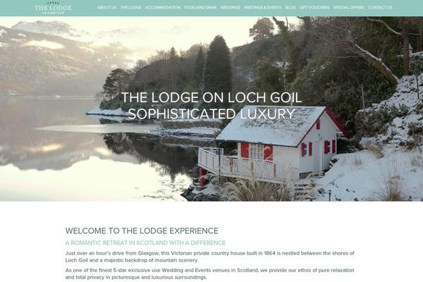 thelodge-scotland.com site used Woodside-lodge
