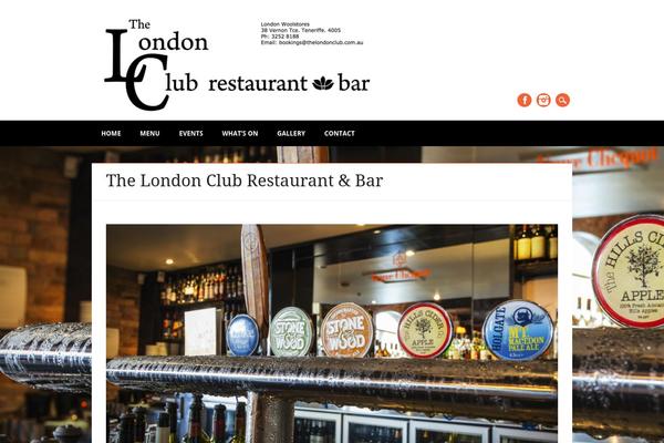 thelondonclub.com.au site used Tainacan-interface