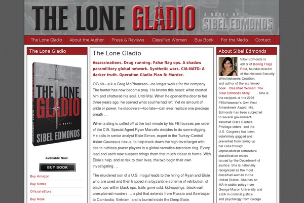 thelonegladio.com site used Parablog