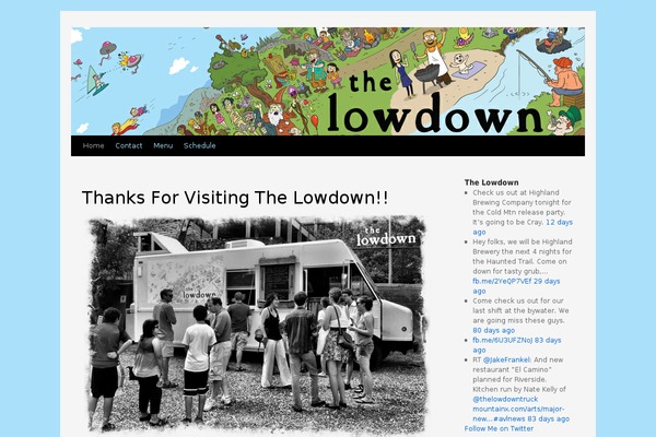 thelowdownfoodtruck.com site used Highstake