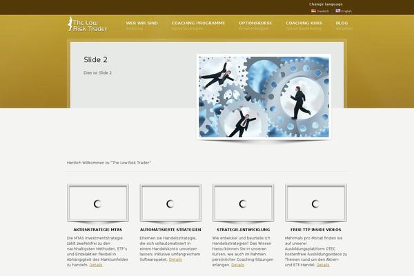 Karma Child theme site design template sample