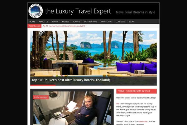 theluxurytravelexpert.com site used Mh-magazine-pro