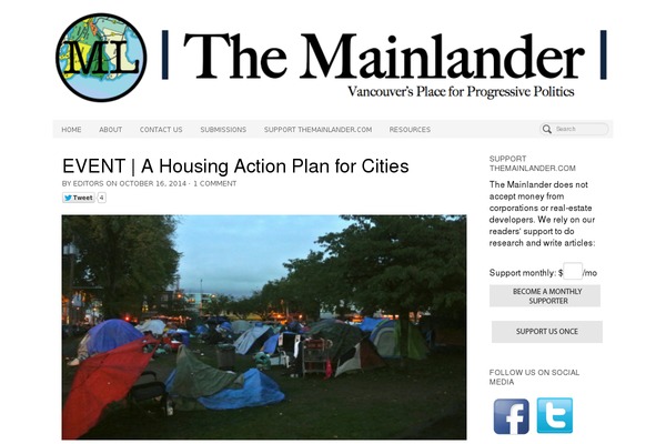 themainlander.com site used Hive-child
