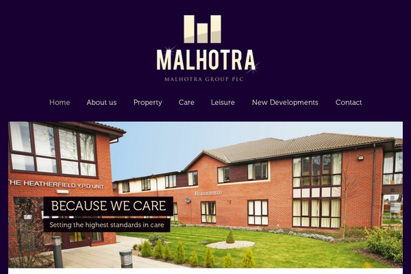 themalhotragroup.co.uk site used Malhotra-group