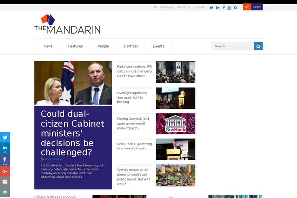 themandarin.com.au site used The-mandarin