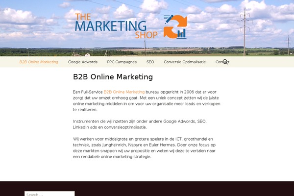 themarketingshop.nl site used Themarketingshop