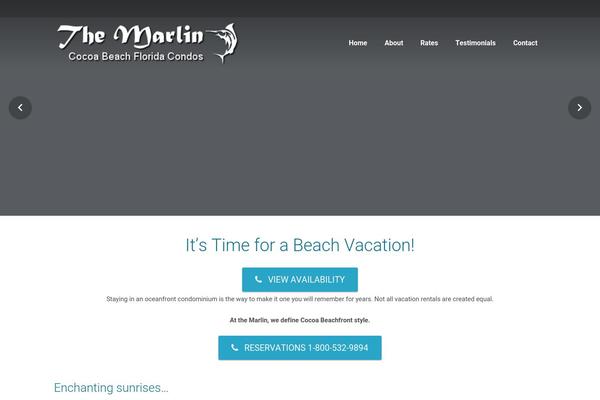 themarlin.com site used Zephyr-child