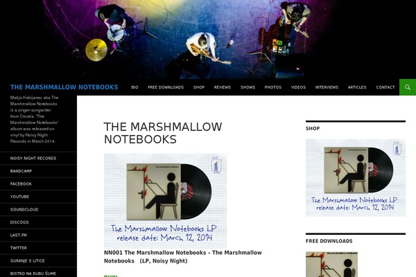 Twenty Fourteen theme site design template sample