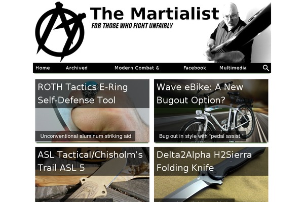 themartialist.net site used Martialism