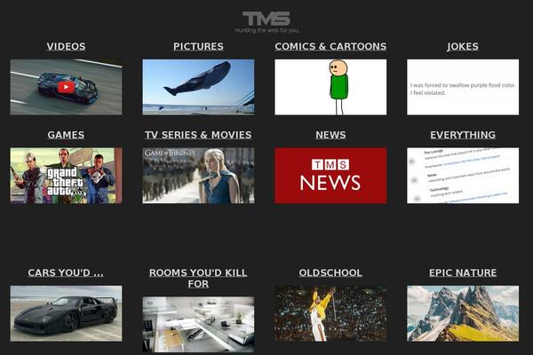 Tms theme site design template sample