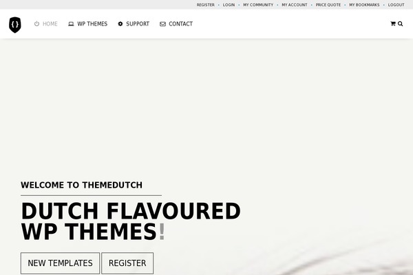 theme-dutch.com site used Dutch