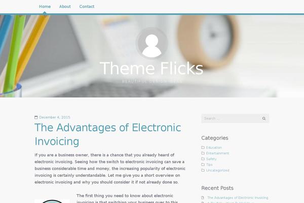 Highwind theme site design template sample