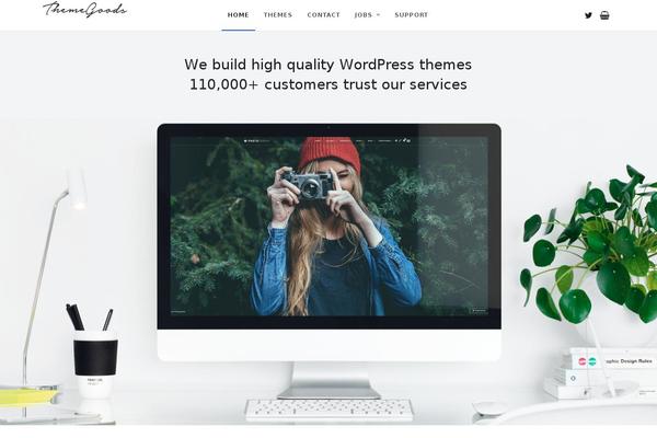 themegoods.com site used Themegoods