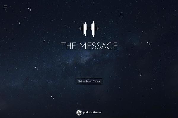 message theme websites examples