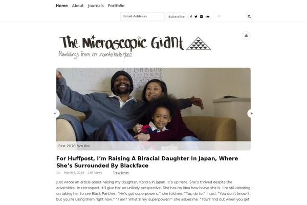 themicrogiant.com site used Writing-child
