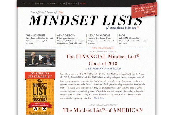 themindsetlist.com site used Mindset