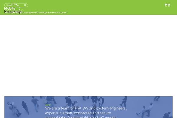 themobileknowledge.com site used Mobile-knowledge