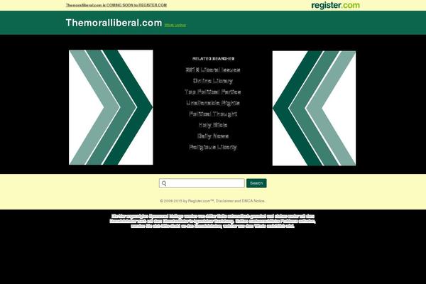 themoralliberal.com site used Divi-ultimate