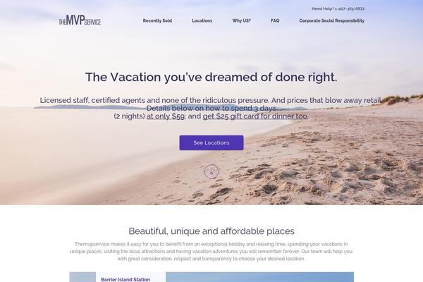 MVPTheme theme websites examples