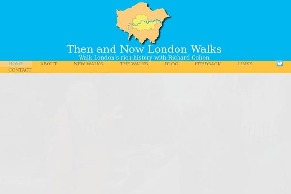 thenandnowlondonwalks.com site used Template