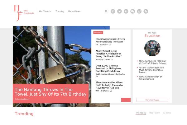 thenanfang.com site used Thenanfang