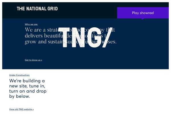 Site using Tng-holding-page plugin
