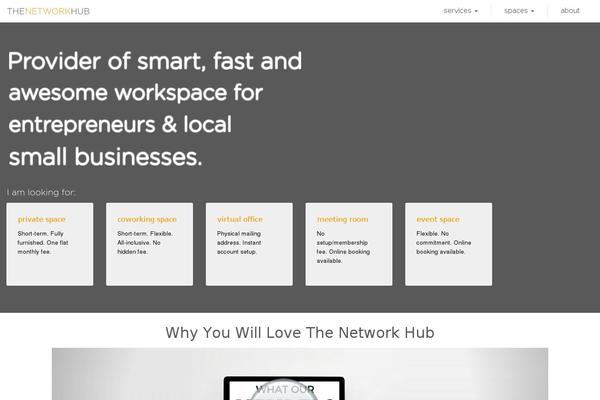 thenetworkhub.ca site used Thenetworkhub