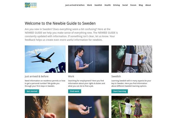thenewbieguide.se site used Xponent-standard