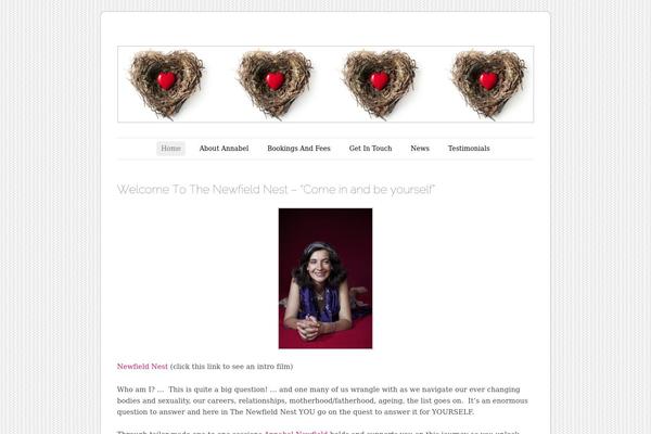 Twenty Fourteen theme site design template sample