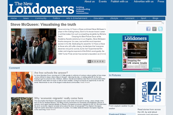 thenewlondoners.co.uk site used Media4us2