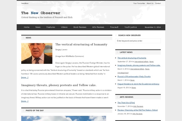 thenewobserver.co.uk site used Advance-blogging