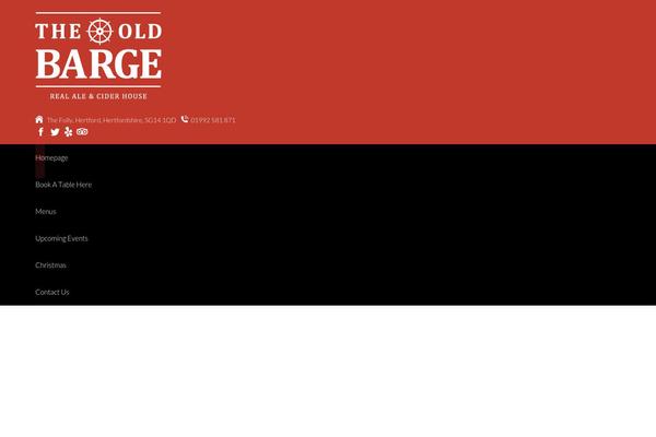 The7 Child theme site design template sample
