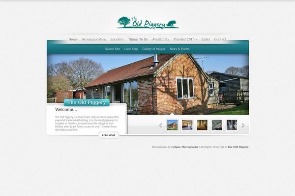 Divi theme site design template sample