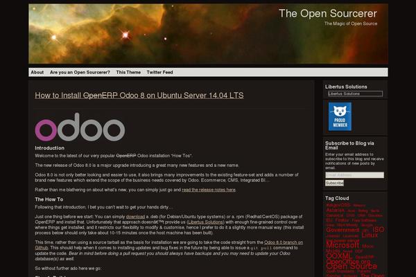 theopensourcerer.com site used Wp-manifest