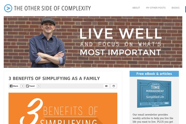 theothersideofcomplexity.com site used Business-zita