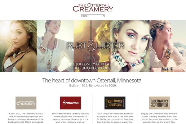 theottertailcreamery.com site used Gentle