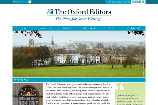 theoxfordeditors.co.uk site used Oxfordeditors