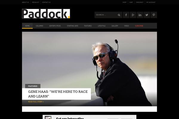 BUCKET theme site design template sample