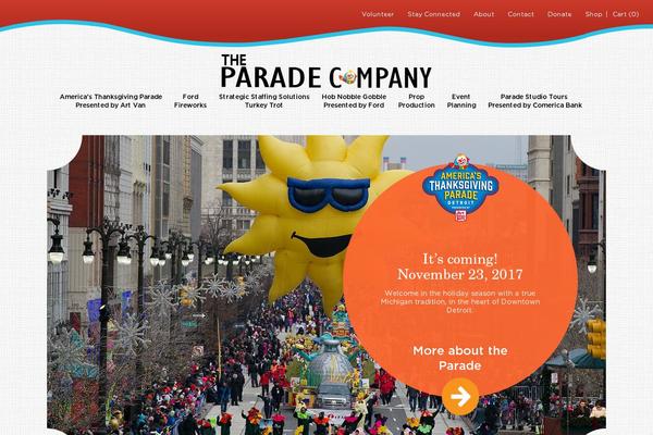 theparade.org site used The-parade-company