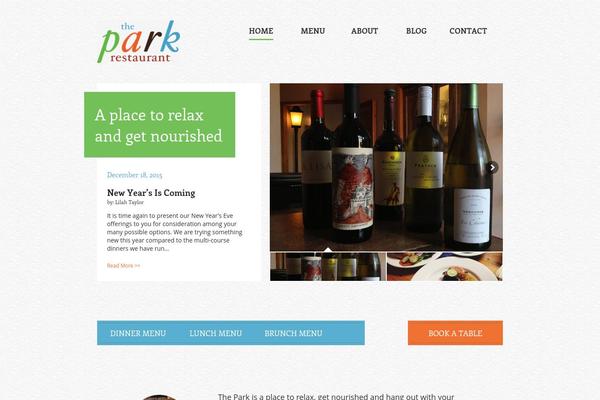 thepark theme websites examples