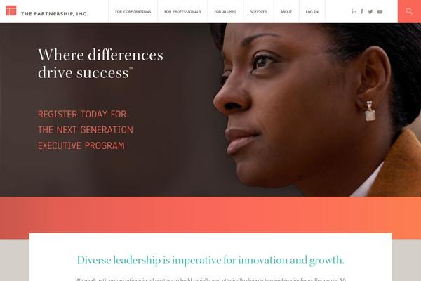 partnership WordPress theme, websites list used partnership theme partnership theme websites examples